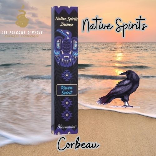 encens esprit du corbeau native spirits