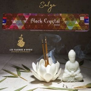 encens satya black crystal