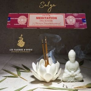 encens satya méditation