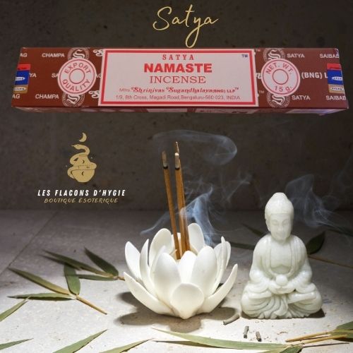 Namasté encens indien Satya bienfaits et utilisation - Escale