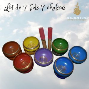 bols chantants tibétains 7 chakras