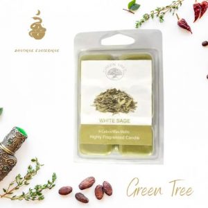 cire fondante green tree sauge blanche