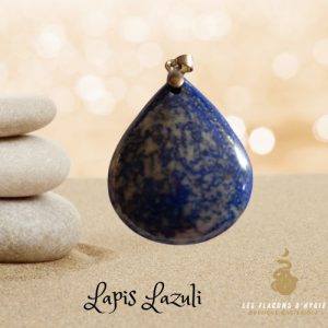 pendentif lapis lazuli coeur fleuri (copie)