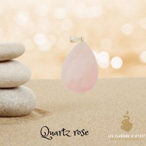 pendentif quartz rose marquise (copie)