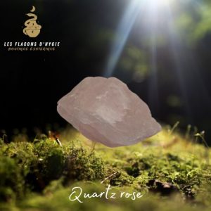 pierre brute quartz rose