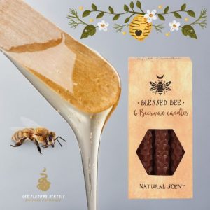 Bougie Magique en Cire d'abeille marron Lot de 6 Magic Spell
